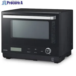IRIS 518152 30Lタンク式スチームオーブンレンジ ブラック MS-F3001-B 1台 ■▼457-3095【送料都度見積】