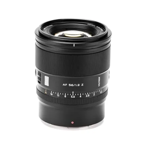 Viltrox AF 56mm F1.2 Pro STM ASPH ED IF オートフォーカスレンズ Zマウント APS-Cサイズ ブラック