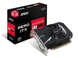 Radeon RX 550 AERO ITX 4G OC [PCIExp 4GB]