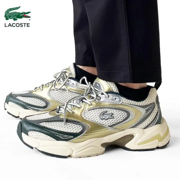 ラコステ スニーカー メンズ LACOSTE STORM 96 2K 224 2 SMA 48SMA0071 カジュアル ランニング メッシュ 白≪★返品交換対象外≫