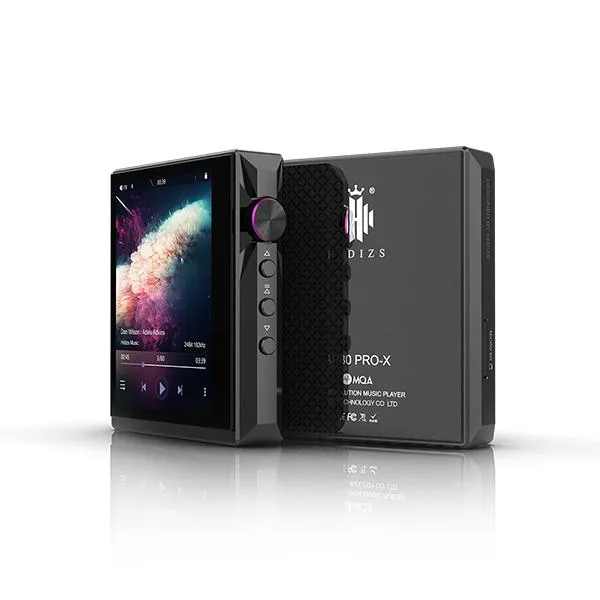 (お取り寄せ/音楽プレーヤー) HIDIZS AP80 Pro-X Black ポータブルオーディオプレーヤー 高音質 コンパクト Bluetooth (送料無料)