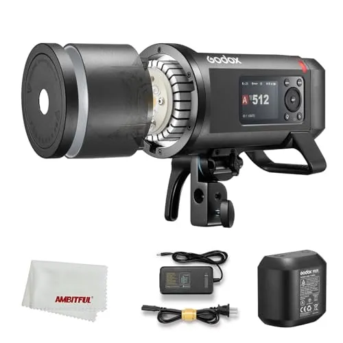 【Godox正規代理＆日本語取説書】Godox AD600Pro II モノブロックストロボ 屋外フラッシュ AD600ProII 出力600Ws 、2.4G ワイヤレス X システム、TTL GN87 HSS 1/8000s、40W バイカラー 2800