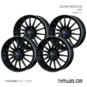 NAVIA 05 インプレッサWRX STI GRB・GRF・GVB・GVF(4ポットキャリパー) アルミホイール 4本セット 0036282×4【18×8J 5-114.3 INSET42 MBP】