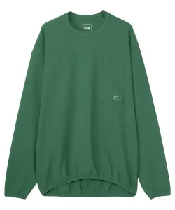 獲得ポイント145pt 【送料無料】ザ・ノース・フェイス(THE NORTH FACE) Tシャツ 長袖 エンライドワッフルクルー NT62560-FG 【国内正規品】 メンズ レディース FG L