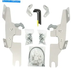 Graphics decal kitFairings メンフィスシェードバットウィング - 取り付けキット - 研磨 - スイッチバックMEK1983 MEMPHIS SHADES Batwing - Mounting Kit - Polished - Switchback MEK1983【並行輸入品】