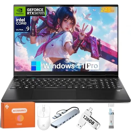 Acer Predator Helios Neo 16S ゲーミングノートパソコン NVIDIA GeForce RTX 5070Ti Intel Ultra 9 (最大5,4GHz) 16インチ OLED 240Hz 500nit、64GB DDR5、2