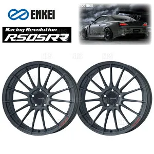 ENKEI エンケイ RS05RR (マットダークガンメタリック/ミドルフェイス) 9.5J x 20インチ +35 PCD120 5穴 2本セット (RS05RR-G013-MDG-2S