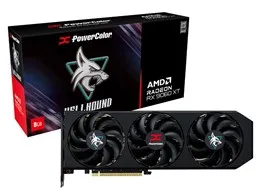 PowerColor Hellhound AMD Radeon RX 9060 XT 8GB GDDR6 RX9060XT 8G-L/OC [PCIExp 8GB]
