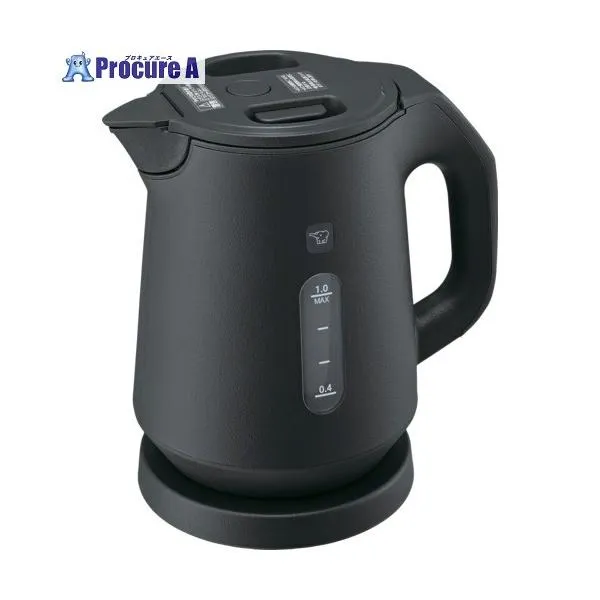 ZOJIRUSHI 電気ケトル CK-KA10 1.0L スレートブラック ▼697-7203 CK-KA10-BM 1本
