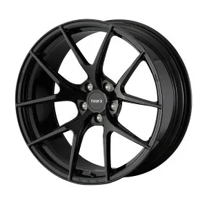 TOM'S アルミホイール TOM’S「TWF03」 21インチ 8.5J +40 5H/114.3 グロスブラック 1本 クラウンクロスオーバー AZSH35 TZSH35 個人宅配送不可