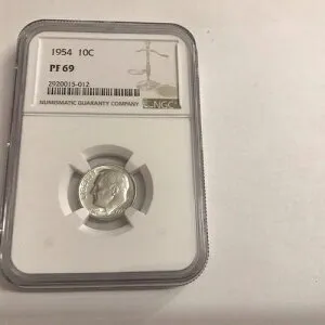 1954 10C NGC PF-69