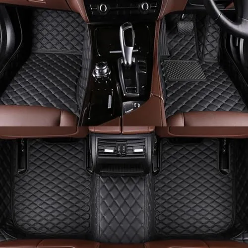 フロアマット と互換性のある スズキ スペーシア MK53S 4人乗り平成29年12月～令和5年10月 対応 フルサラウンド 傷防止 防水 滑り止 耐汚れ カスタム車専用設計 PUレザー製 XPE素材 取付簡単 3D ラゲッジマット/フロアマット 右ハンド