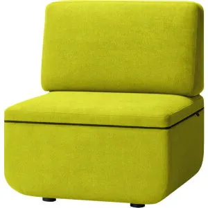 【別途送料あり】プラス（PLUS） 51446）WFソファ 1人掛背付 LS－WFS11S CPG 【品番：LS-WFS11S CPG】