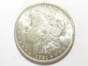 1921-D モルガン銀貨 - #10531-12
