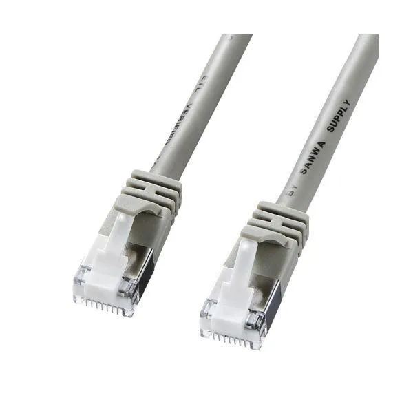 (まとめ)サンワサプライ ツメ折れ防止カテゴリ5eSTPLANケーブル KB-STPTS-01〔×5セット〕[21]