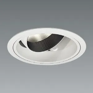 LEDユニバーサルダウンライト D140タイプ セラメタプレミアS35W器具相当 埋込穴φ100mm 広角配光 位相制御調光 電球色(3000K) 演色Ra96 白 ERD6415W+RX-407N