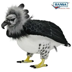 HANSA 7710 オウギワシ 50cm HARPY EAGLE BH710 鷲 わし 猛禽類 ぬいぐるみ ハンサ クリスマス 誕生日 プレゼント 動物 犬 猫 鳥 うさぎ ペンギン アニマル 置物 人形 フィギュア KOESEN ケーセン 大きい