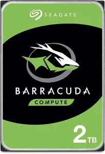 Seagate BarraCuda 3.5インチ 2TB 内蔵 ハードディスク HDD PC 1年保証 6Gb/s 256MB 7200rpm 正規代理店品