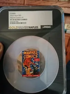 2023年 ニウエ S$2,999 純銀 マーベルコミック #1 NGC PF70 ウルトラカメオ