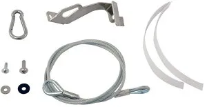 Wunderlich ワンダーリッヒ ヘルメット盗難防止ワイヤー F900GS BMW ヘルメットロック ヘルメット