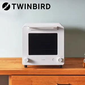 トースター ツインバード 匠 ブランジェトースター TS-D486W ホワイト 2枚焼き パン 食パン トースト あたため 温め リベイク TWINBIRD オーブントースター スリム 冷凍パン ツインバード工業（ラ