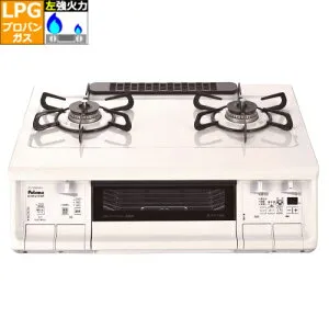 パロマ Paloma IC-735WHA-L プロパンガス用 ガステーブル 左強火力 IC735WHAL