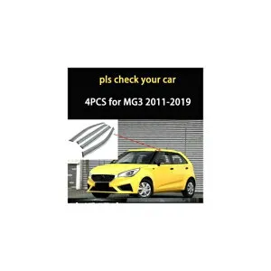 4ピース 適用: MG MG3 2011-2019 MG6 2011-2016 ハッチバック レイン シールド ウィンドウ バイザー AL-PP-7015 AL Exterior parts for cars