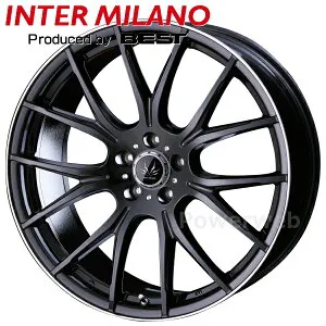 VOLTEC HYPER MZ 21インチ 9.0J PCD:120 穴数:5 inset:45 トヨタ純正 M14平面ナット仕様(40系アルファード、ヴェルファイア) ブラック/フランジポリッシュ (BK/FP) BEST/ベスト ボルテック ハイパーMZ [ホイー