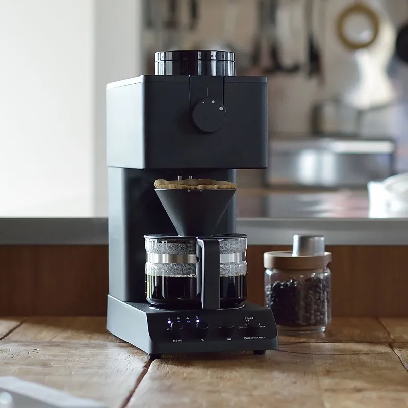 TWINBIRD/ツインバード 「カフェ・バッハ」 田口護氏監修 全自動コーヒーメーカー3杯用 (CM-D457B) ホワイト ディノス dinos