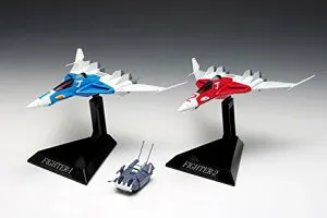 クラッシャージョウ ファイター1&ファイター2セット[ 特典:ガレオン付属 ] (1/100スケール ABS製塗装済み完成品) ウェーブ 新品