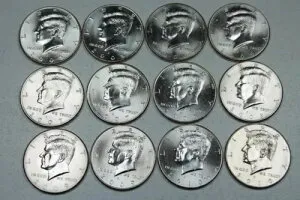 2005 2006 2007 2008 2009 2010 P D ケネディ ハーフダラー ミントロールセット 2005-2010