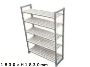 Trust トラスト TR 360型固定式シェルビング5段 1830×H1830
