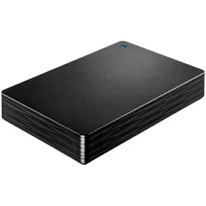 IODATA(アイ・オー・データ) HDPH-UT2DKR/S かんたんデータ移行アプリ内蔵 ポータブルHDD 2TB