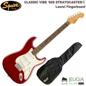Squier Classic Vibe 60s Stratocaster Laurel Fingerboard [Candy Apple Red]
