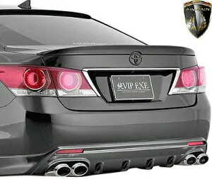 【M's】 トヨタ 後期 210 クラウン アスリート (2015.10-2018.4) AIMGAIN 純VIP EXE トランクスポイラー TYPE2 FRP 未塗装 エイムゲイン エアロ パーツ カスタム シンプル リアウイング 21 CROWN ATHELETE GRS214 GRS