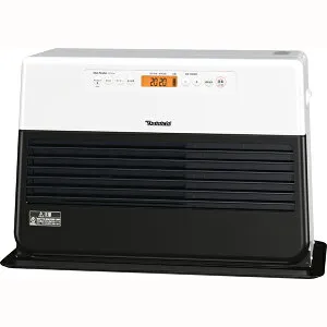 【大型商品の為時間指定不可】 DAINICHI ダイニチ工業 FZ-104-WK 石油ファンヒーターFZタイプ【2025年モデル】ホワイト×ブラック 日本製の品質/3年保証 【こちらの商品は、沖縄県、離島の配送が