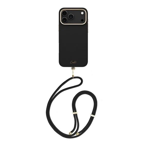 iPhone 17 Pro Max ケース ストラップ付き レザー アイフォン17プロマックス 耐衝撃 防滴 カーキ 落下防止 おしゃれ シンプル カバー スマホケース スマホカバー