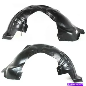Fender Liner Splash ジープリバティスプラッシュガード/フェンダーライナー2008-2012 LH＆RHペア/セットフロント用 For Jeep Liberty Splash Guard/Fender Liner 2008-2012 LH & RH Pair/Set Front 【並行輸入品】
