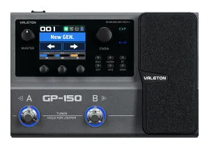 【送料込】Valeton GP-150 ヴェイルトン 充電式バッテリー/エクスプレッションペダル搭載 マルチエフェクター