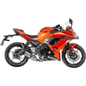 【USA在庫あり】 LEOVINCE LV One Evo エキゾーストシステム 17年-21年 Z650 ABS シルバー 1810-2613 HD店