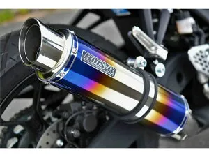 YZF R-25：2022～(8BK-RG74J) マフラー BEAMS ビームス R-EVO2 ヒートチタン スリップオン G268-54-P1J
