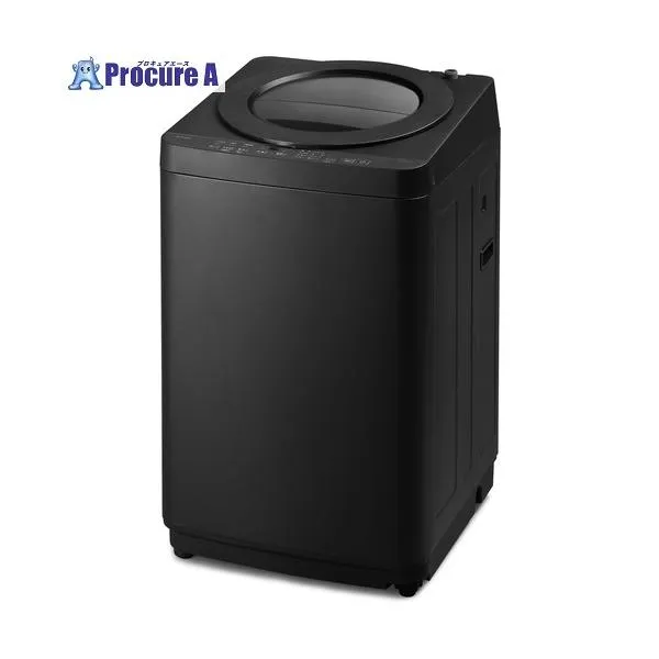 IRIS 112864 全自動電気洗濯機 6.0kg OSH fit ブラック ■▼716-8534 ITW-60B01-B 1台