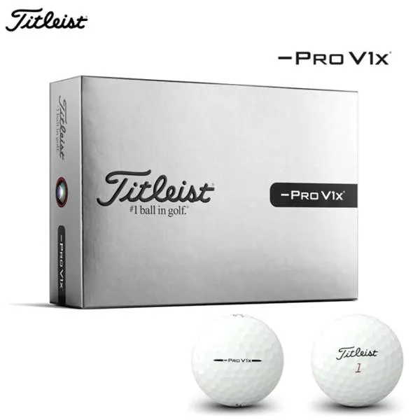 Titleist PRO V1x LEFT DASH 2026 ゴルフボール 日本仕様 1ダース（12球入り） タイトリスト レフトダッシュ