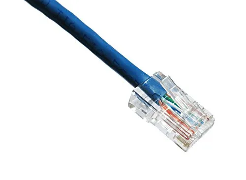 AXIOM 7FT CAT5E 350MHZ PATCH CABLE NON-BOOTED(BLUE)-TAA COMPLIANT
