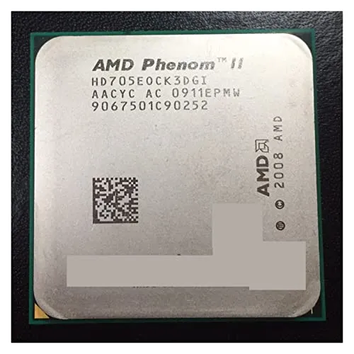 A ph X3 705e 2.5GHz Prosesor CPU トリプルコア X3-705E HD705EOCK3DGI 65W Soket AM3 938pin