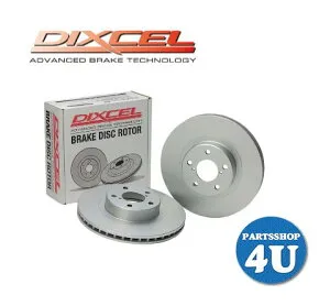 【エントリーでP5倍】DIXCEL ディクセル プレーンディスクローター ブレーキローター リア2枚SET ムラーノ MURANO 型式 TZ50 PZ50 PNZ50 年式 04/09?06/10 型番325 0661