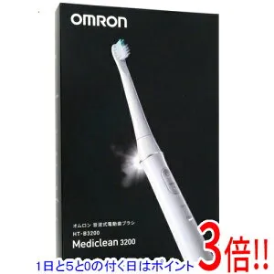【延長保証対応!!】【1日と5.0のつく日、18日はポイント3倍！】OMRON 音波式電動歯ブラシ HT-B3200
