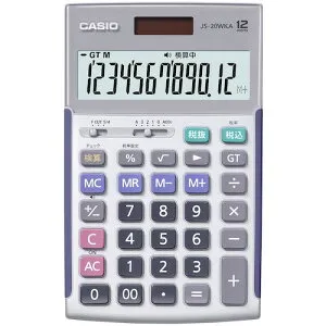 カシオ計算機（CASIO） 本格実務電卓（検算タイプ・5年保証） 【品番：JS-20WKA-SR-N】