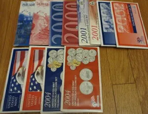 1999 2000 2001 2002 2003 2004 ミントセット 米国造幣局 6セット P & D 未流通 COA