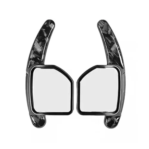 車のシフトブレード Compatible With S3 RS3 S4 For RS4 A8 S8 2006-2011 For Q7 2007-2011 車用ステアリングホイール 延長シフター シフトパドル延長 車用ユニバーサルピック(Forged Pat